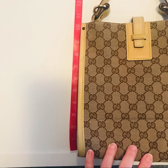 GUCCI | Great Shape! | TOTE ONLY! | GG SUPREME canvas & leather - Picture 16 of 16